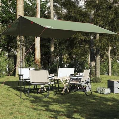 VidaXL Kampeerluifel waterdicht 360x294 cm groen