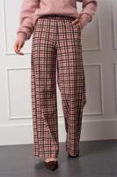 Lexie bnd check trousers - multi color - 13265 - thumbnail