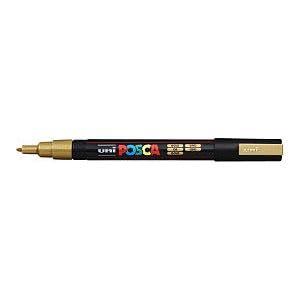 Markeerstift POSCA PC-3M Gouden (6 Stuks)