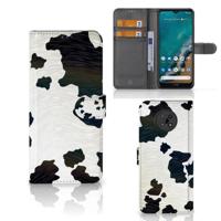 Nokia G50 | Telefoonhoesje | Met pasjeshouder | Koeienvlekken - thumbnail