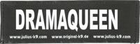 Julius-K9 tekstlabel Dramaqueen 16 x 5 cm - thumbnail
