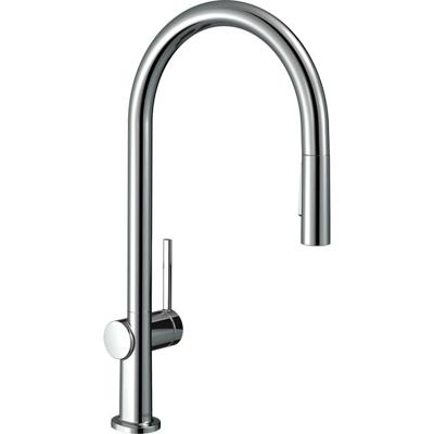 Hansgrohe Talis 1-gr keukenmkr 210 m/uitttrekb vuistdouche chroom 72800000
