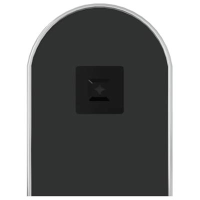 VidaXL Wandspiegel 50x20 cm ovaal zilverkleurig