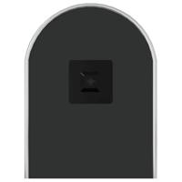 VidaXL Wandspiegel 50x20 cm ovaal zilverkleurig - thumbnail