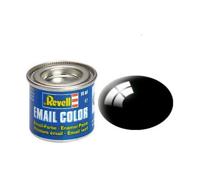 Revell Emailverf Zwart (glanzend) 07 Doos 14 ml - thumbnail
