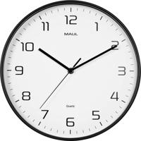 Maul 9051790 Wandklok Kwarts 30 cm x 30 cm x 30 cm x 5 cm x 50 mm Zwart Slepend uurwerk (geluidsloos) - thumbnail