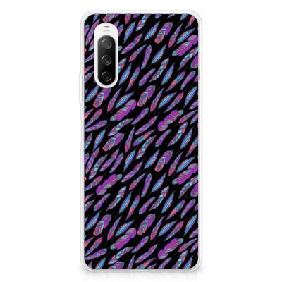 Sony Xperia 10 III | TPU bumper | Feathers Color Sony Xperia 10 III | TPU bumper | Feathers Color