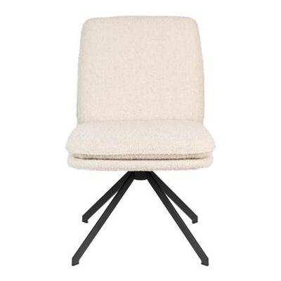 Zuiver Tyler eetkamerstoel bouclé White