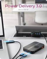 ICY BOX IB-DK4071M-CU31 USB 3.2 Gen 2 (3.1 Gen 1) Type-C Zwart - thumbnail