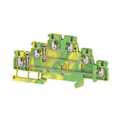 Weidmüller 2818000000 Aardingsklem Push-In-klem, Steekaansluiting Groen-geel 50 stuk(s) Weidmüller 2818000000 Aardingsklem Push-In-klem, Steekaansluiting Groen-geel 50 stuk(s)