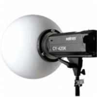 Walimex Diffuserbal met universele aansluiting. - thumbnail