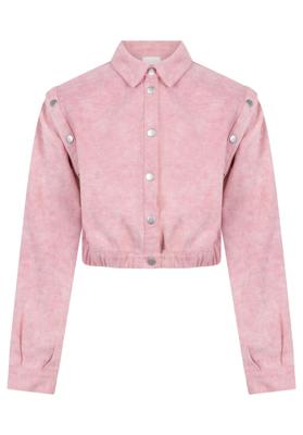 Jacket Marlyna Coloured Denim Co Blushrose