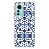 Xiaomi 12 Lite | TPU Case | Flower Blue - thumbnail