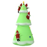 VidaXL Kerstboom opblaasbaar met led&apos;s 500 cm - thumbnail