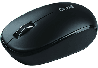 Qware draadloze muis Bristol, zwart