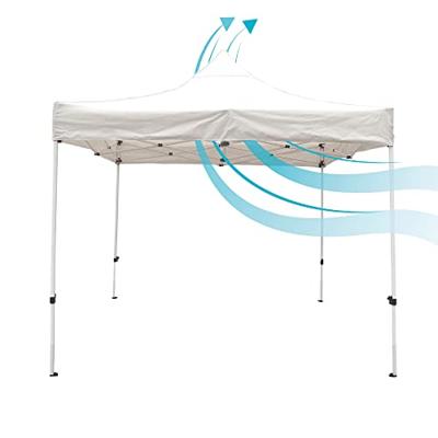 Tuinhuisje Aktive 300 x 300 x 220 cm Wit Opvouwbaar Aanpasbare hoogte