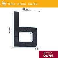 Paulmann 94651 Solar Hausnummer b Huisnummerlamp op zonne-energie Energielabel: G (A - G) Warmwit Zwart - thumbnail
