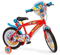 Kinderfiets 16" Paw Patrol Rood 1678 NIEUW TOIMSA - thumbnail