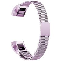 RVS magneet polsband voor FITBIT Alta grootte: klein 130-170mm (licht paars) - thumbnail