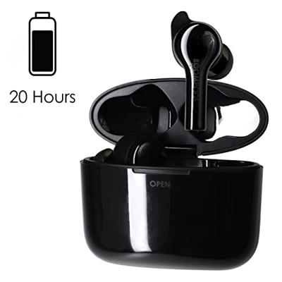 Boompods Bassline GO In Ear oordopjes Bluetooth Zwart Headset, Volumeregeling, Bestand tegen zweet, Touchbesturing - thumbnail