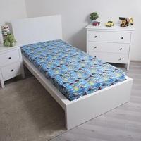 Thomas de Trein Action hoeslaken eenpersoons 90 x 200 cm - thumbnail