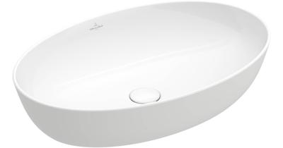 Villeroy & Boch Artis opzetwastafel - ovaal 61x41cm - zonder overloop wit 41986101