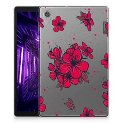 Lenovo Tab M10 HD (2de generatie) | Siliconen hoesje | Blossom Red Lenovo Tab M10 HD (2de generatie) | Siliconen hoesje | Blossom Red