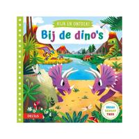 Deltas Kijk en ontdek! - bij de dino&apos;s flapjesboek - thumbnail