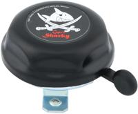 BIKE FASHION kinder fietsbel bell capt'n sharky black - thumbnail