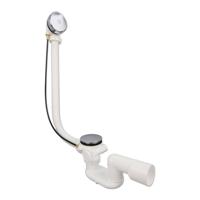 Badafvoer-overloopcombinatie Xenz Inox (RVS Look) - thumbnail