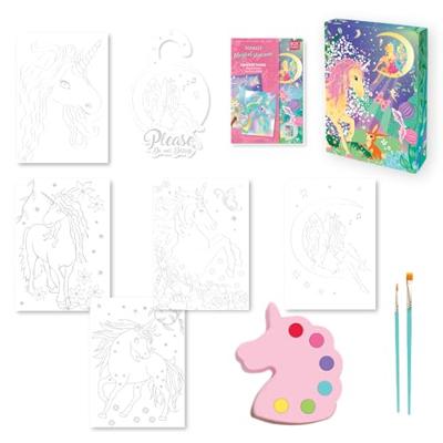 Dam Magical unicorns water aquarellen