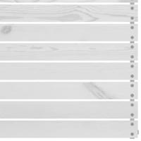 Tuinmiddenbanken 4 st massief grenenhout wit - thumbnail