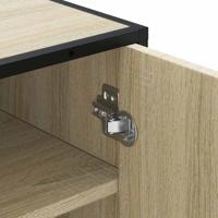 Schoenenrek 48x38x97,5 cm bewerkt hout sonoma eikenkleurig - thumbnail