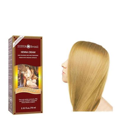 Surya Brasil Henna haarverf creme licht blond 70 Milliliter
