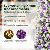 VidaXL Kunstkerstboom groen 210 cm pvc en staal en kunststof - thumbnail