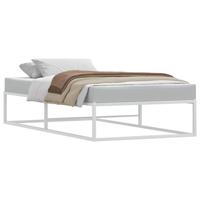 Bedframe zonder matras 100x200 cm wit - thumbnail