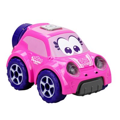 Afstandsbediening auto - TOOKO - VOLG MIJ - Roze - Met stuur - Vanaf 2 jaar