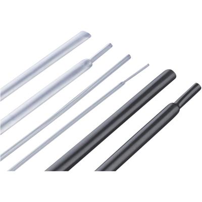 Hongshang 10249 Krimpkous zonder lijm Transparant 1.20 mm 0.60 mm Krimpverhouding:2:1 per meter