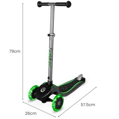 Step Ociotrends Eco Future Scooter Groen 3 wielen
