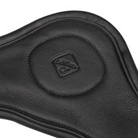 LeMieux Gel Tek Anatomic Curve dressuursingel zwart maat:70 - thumbnail