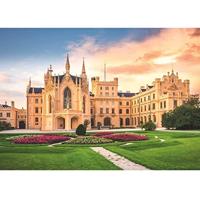 DinoToys Dino puzzel - kasteel letnice in tsjechië - 500 stukjes - thumbnail