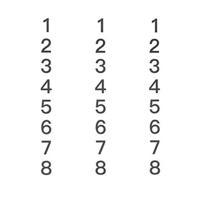 Hollyland Number Stickers for Wireless Tally - thumbnail