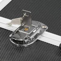 Make-up koffer 37x24x35 cm aluminium zwart - thumbnail