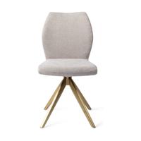 Jesper Home Eetkamerstoel 'Ikata' Turn Gold, kleur Pretty Plaster - thumbnail