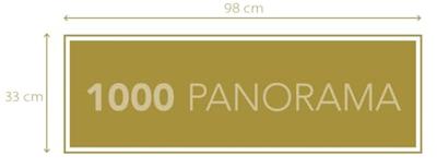 Clementoni Panorama Puzzel Disney Mickey Mouse 1000 Stukjes