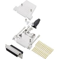 Encitech DTSL09-T-JSRG-DBCS25-K 6355-0069-13 D-SUB Buchsenleisten-Set 180° Polzahl: 25 Crimpen 1 pc(s) - thumbnail
