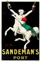 Poster - Sandeman&apos;s Port, 1920, Premium print, verpakt in stevige kartonnen rolkoker - thumbnail