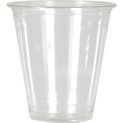 Glas | gerecycled PET | 228ml | 82mm | transparant | 1750 stuks