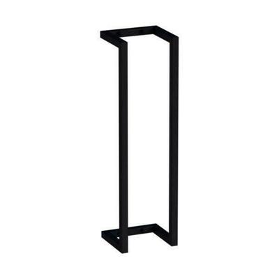 Handdoekenrek Sanilux 60x15x15 cm Staal Mat Zwart Sanilux Handdoekenrek Sanilux 60x15x15 cm Staal Mat Zwart Sanilux