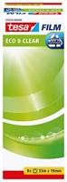 tesa 57074-00000-01 tesafilm Eco & Clear Transparant (l x b) 33 m x 19 mm 8 stuk(s) - thumbnail